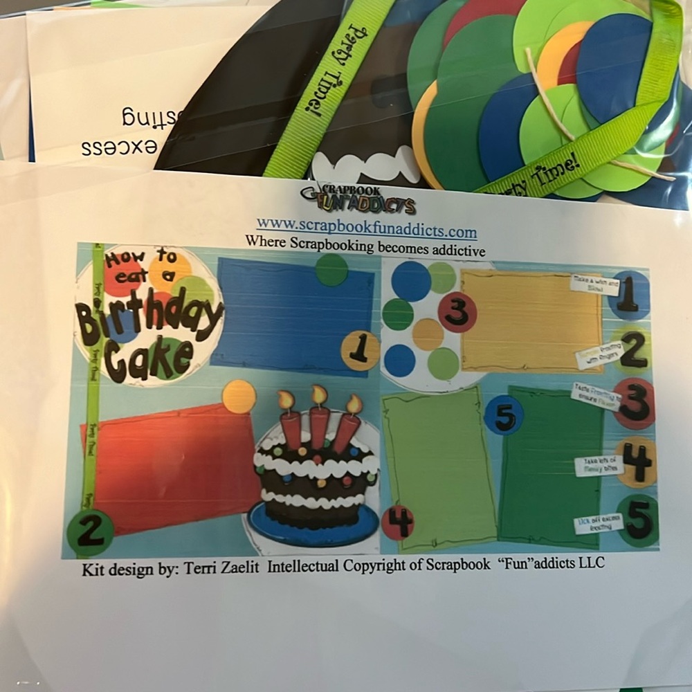 Scrapbook complete sets.all included. Lots of scrapbook sets and die cuts.